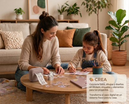Mini impresora portátil de papel térmico